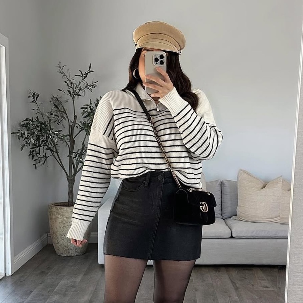 Striped Chunky Sweater